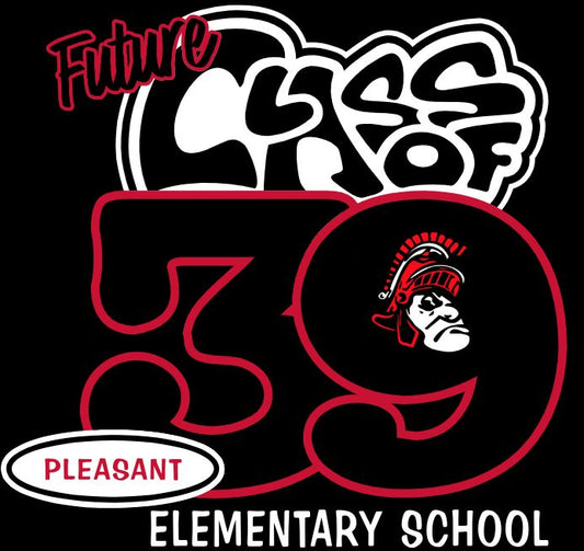 Pleasant Elementary Class of 2039 Registration Shirt
