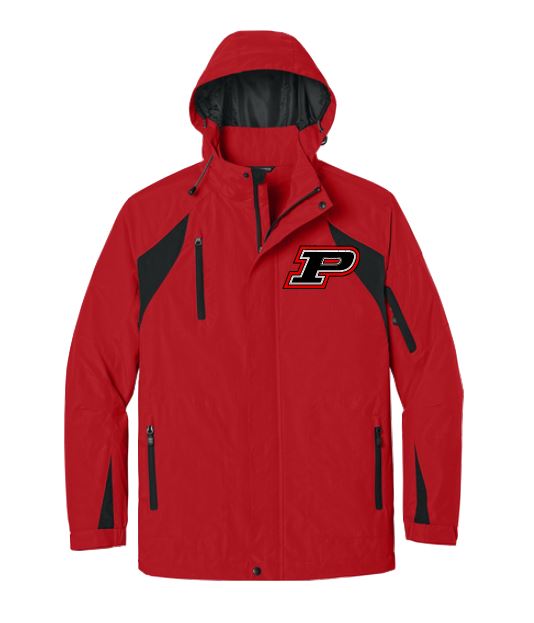 PLEASANT Embroidered all weather jacket